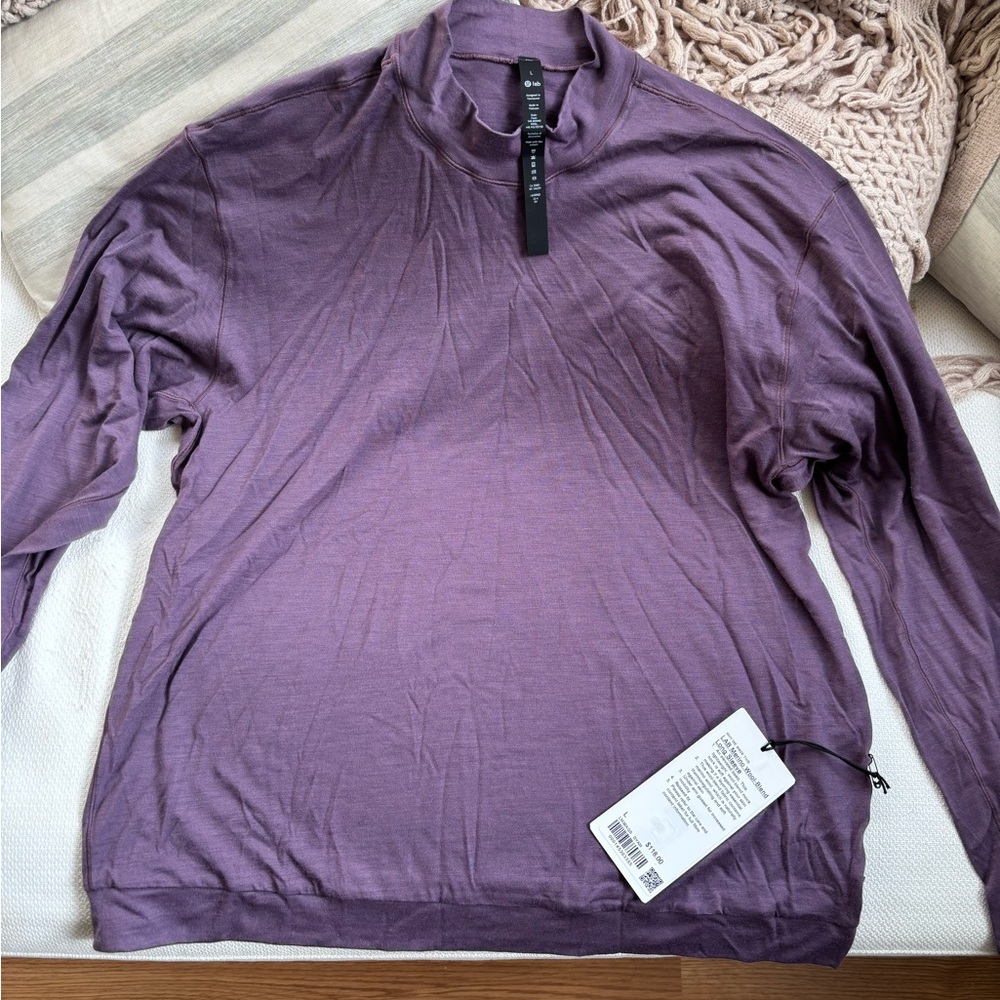 lululemon athletica Men's Lavender Turtleneck Sweater